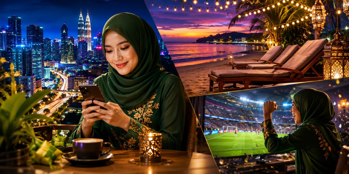Pengguna Petaling Jaya mengakses platform esp32 semasa Hari Raya untuk taruhan sukan